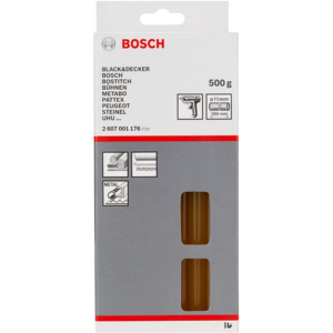 Клейові стрижні Bosch 11 мм 25 шт Жовті (2607001176) ТОП в Івано-Франківську