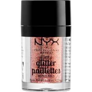 Гліттер NYX Professional Makeup Metallic Glitter 01 Dubai Bronze 2.5 г (800897140823) в Івано-Франківську