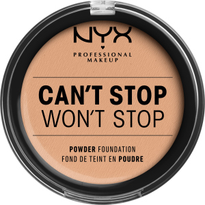 Пудра NYX Professional Makeup Can`t Stop Won`t Stop Full Coverage Powder Foundation 07 Natural 10.7 г (800897182847) ТОП в Івано-Франківську