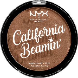 Пудра-бронзер для лица и тела NYX Professional Makeup California Beamin Face & Body Bronzer 04 Golden State 14 г (800897188122) надежный