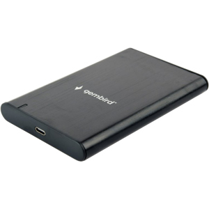 Зовнішня кишеня Gembird для 2.5 SATA USB Type-C 3.1 Black (EE2-U3S-6)