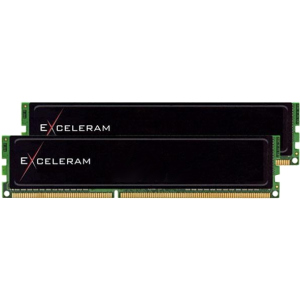 Модуль памяти eXceleram DDR3 8GB (2x4GB) 1600 MHz Black Sark (E30173A) (F00183613)