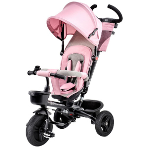 Триколісний велосипед Kinderkraft Aveo Pink (KKRAVEOPNK0000) (158374) краща модель в Івано-Франківську